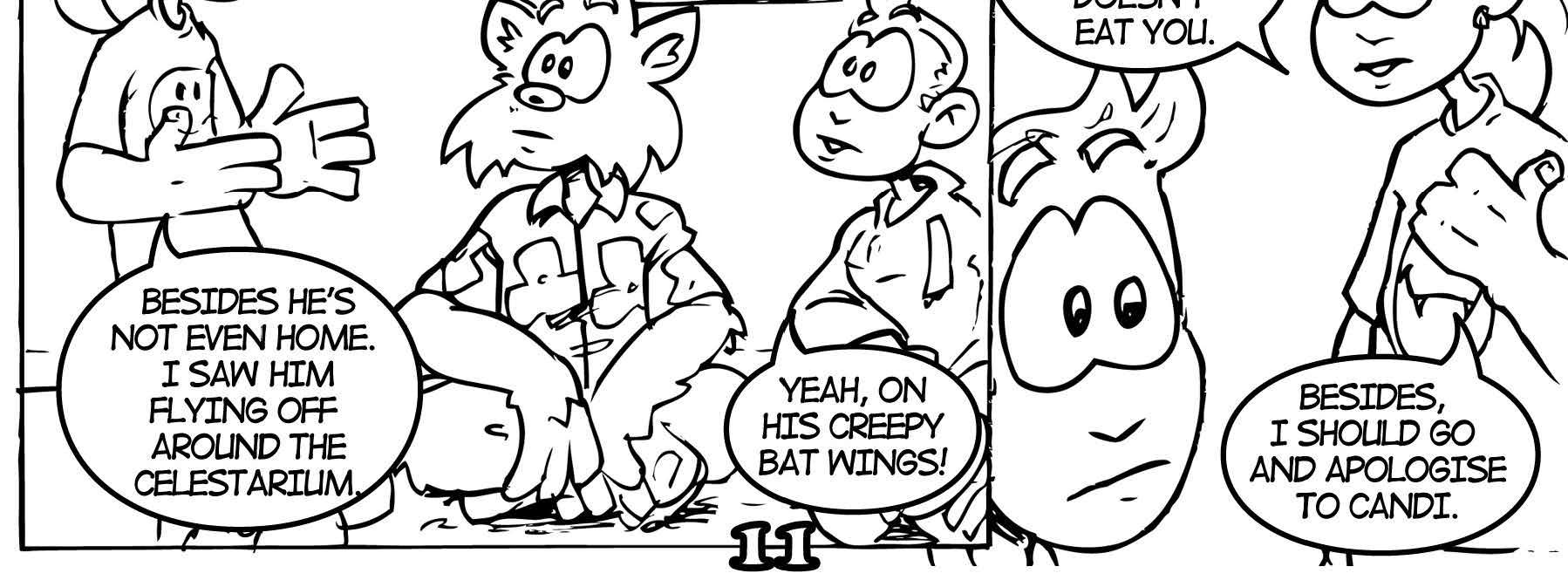 Phineus: Teen Wizard - Episode 15, Page 1: The Zombie Rat Uprising_Page_13