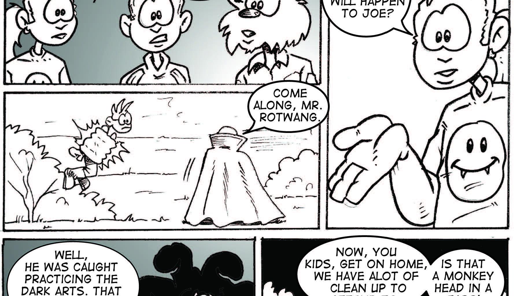 Phineus: Teen Wizard - Episode 35, Page 1: The Zombie Rat Uprising_Page_33