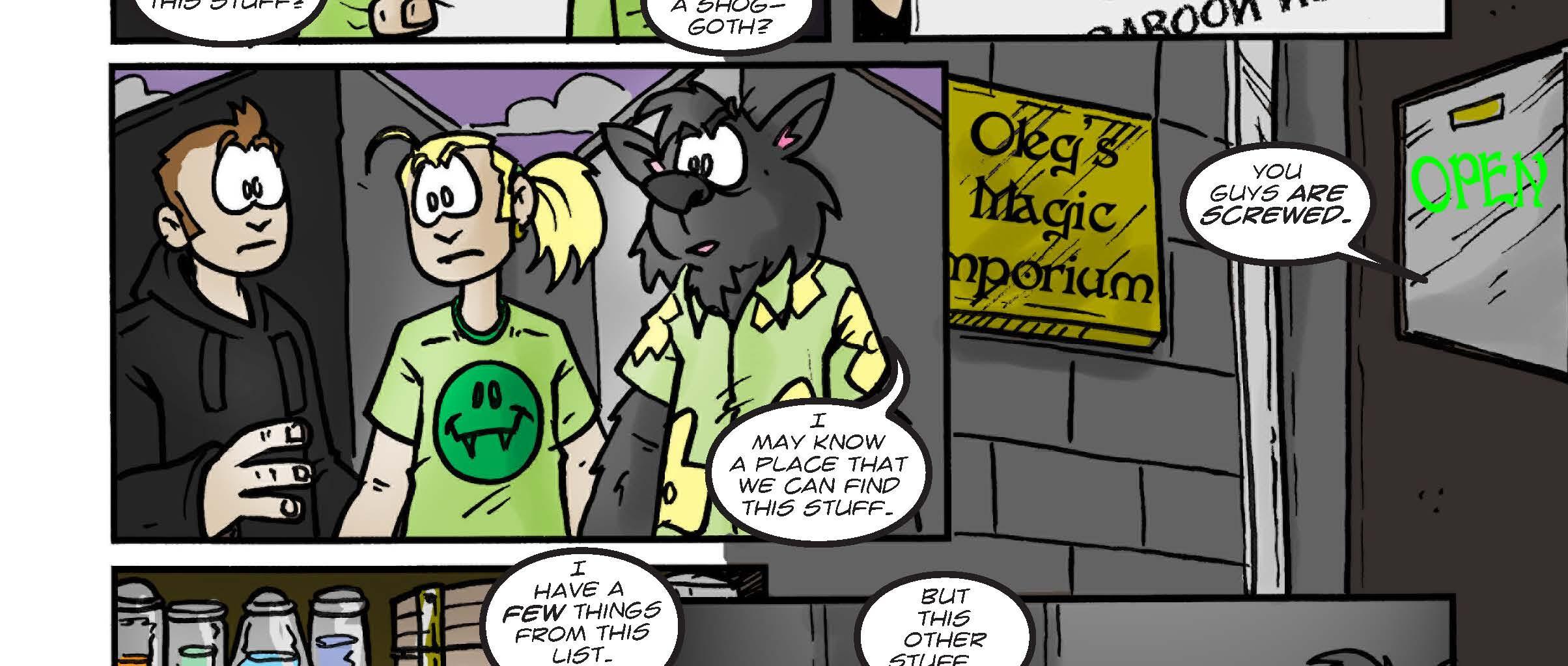 Phineus: Teen Wizard - Episode 63, Page 1: The Naome Glin Predicament_Page_13