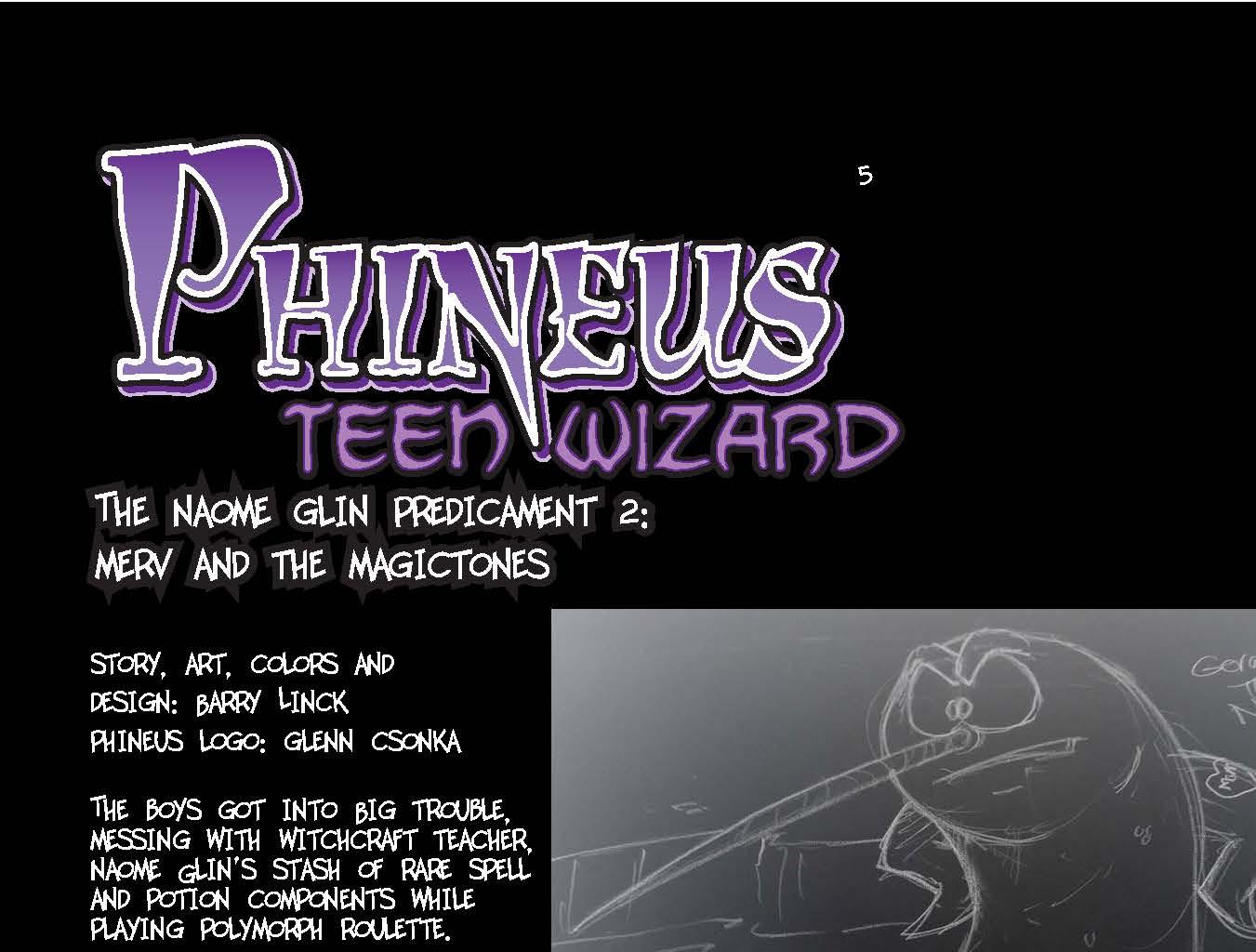 Phineus: Teen Wizard - Episode 66, Page 1: Merv and the Magictones_Page_02