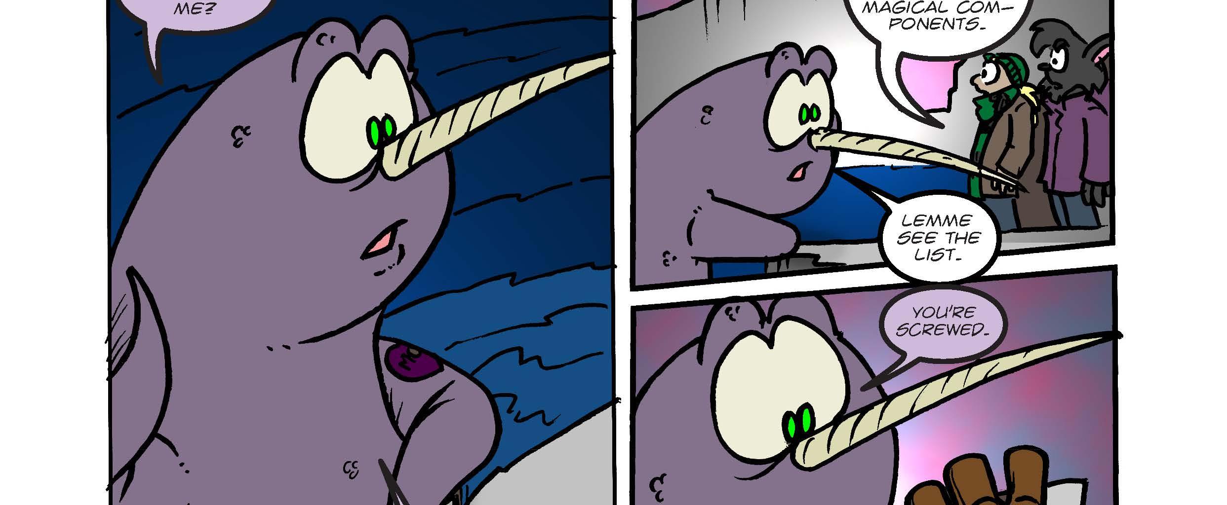 Phineus: Teen Wizard - Episode 76, Page 1: Merv and the Magictones_Page_12