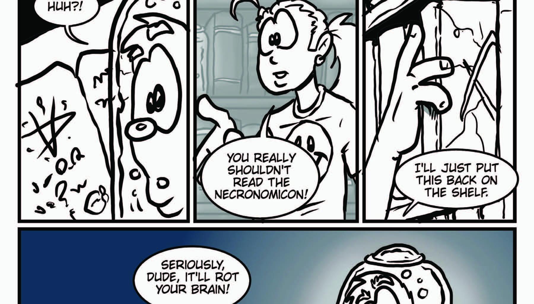 Phineus: Teen Wizard - Episode 102, Page 1: Teen Wizard Strip_Page_8