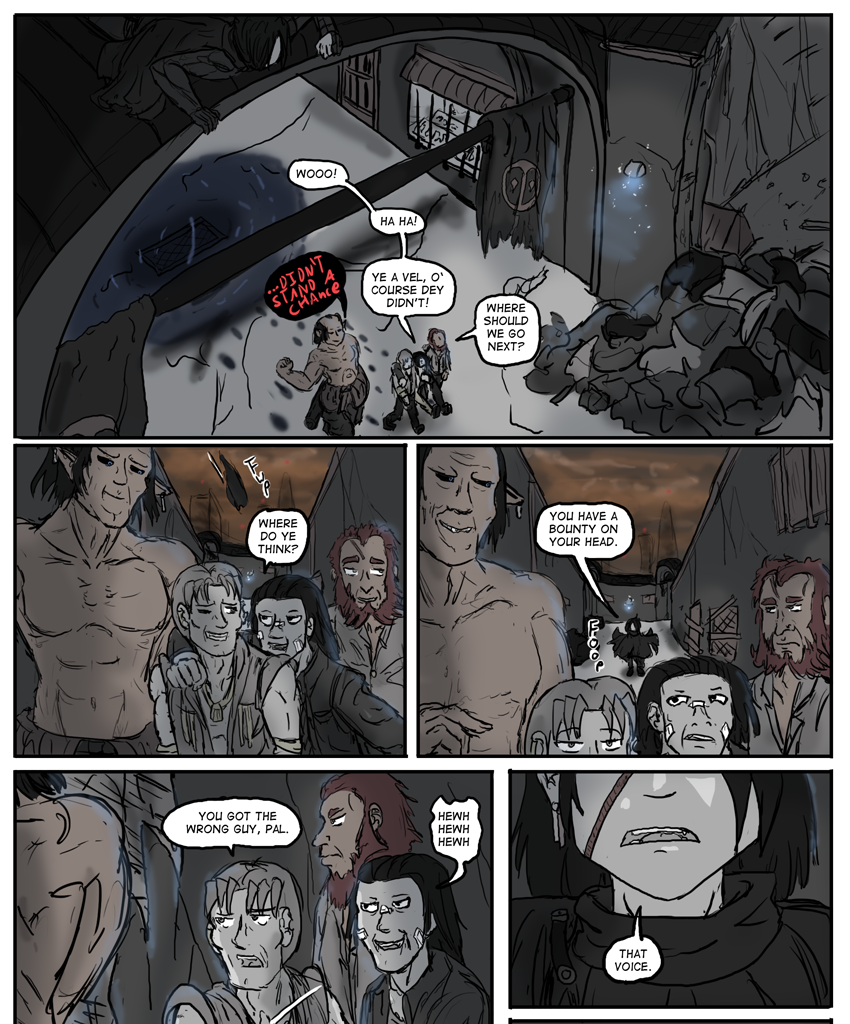 Kyoni: Wanderer - Episode 577, Page 1: Chapter 15b Page 2