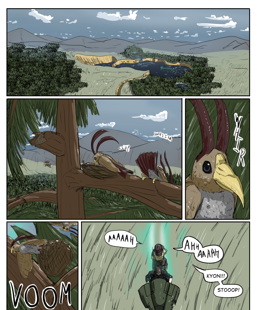 Kyoni: Wanderer - Episode 587, Page 1: Chapter 16 Page 1