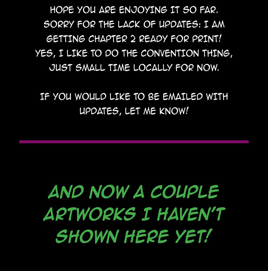 Beyond the Shady Meadows - Episode 19, Page 1: NEW Chapter 2 Cover +bonus art