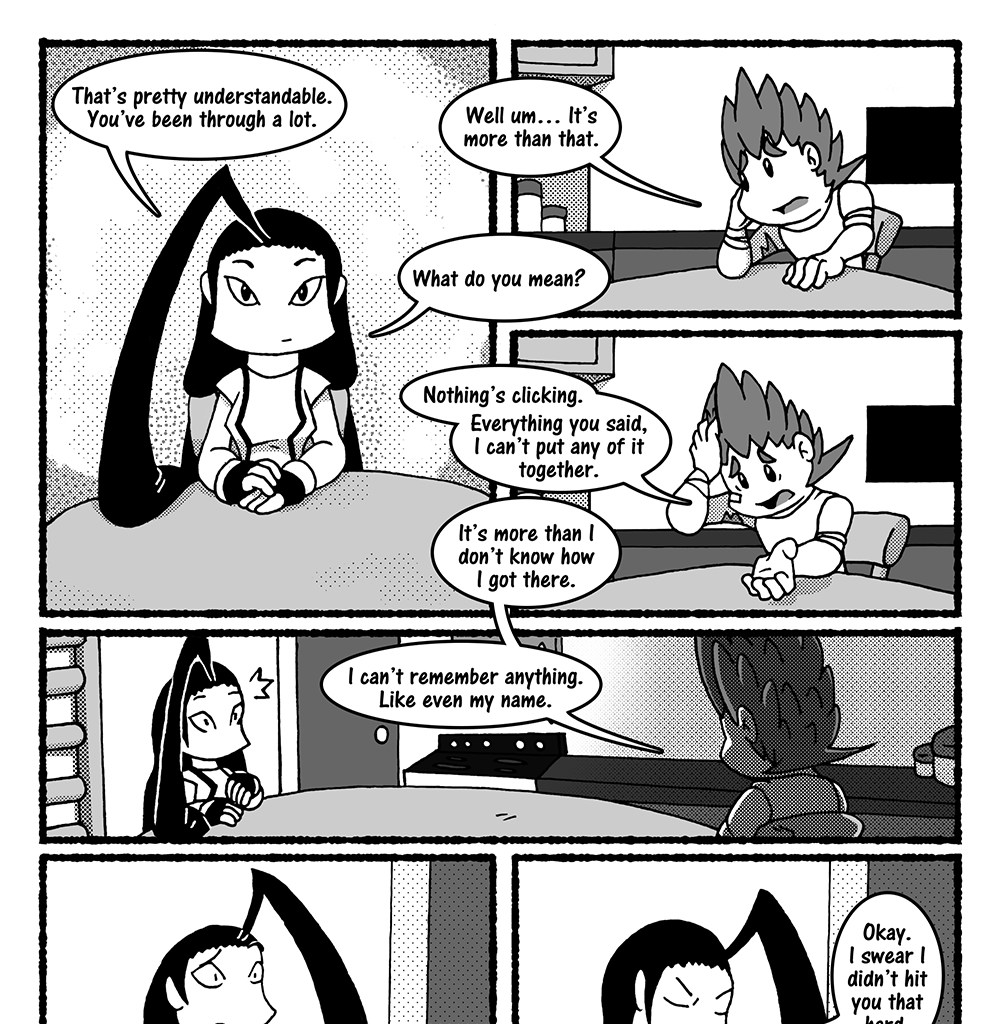 Skies Under Avalon - Episode 9, Page 1: Broken Shell Part 9