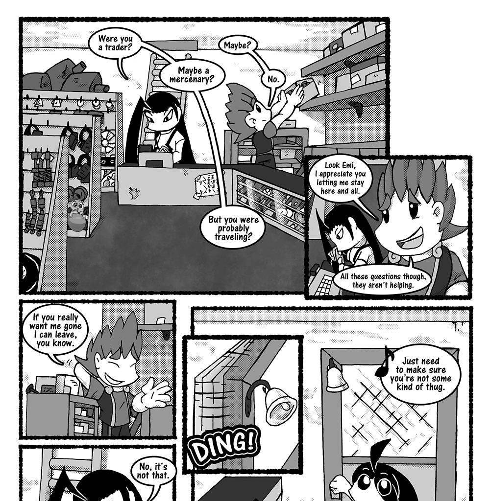 Skies Under Avalon - Episode 11, Page 8: Calling Bird Part 1