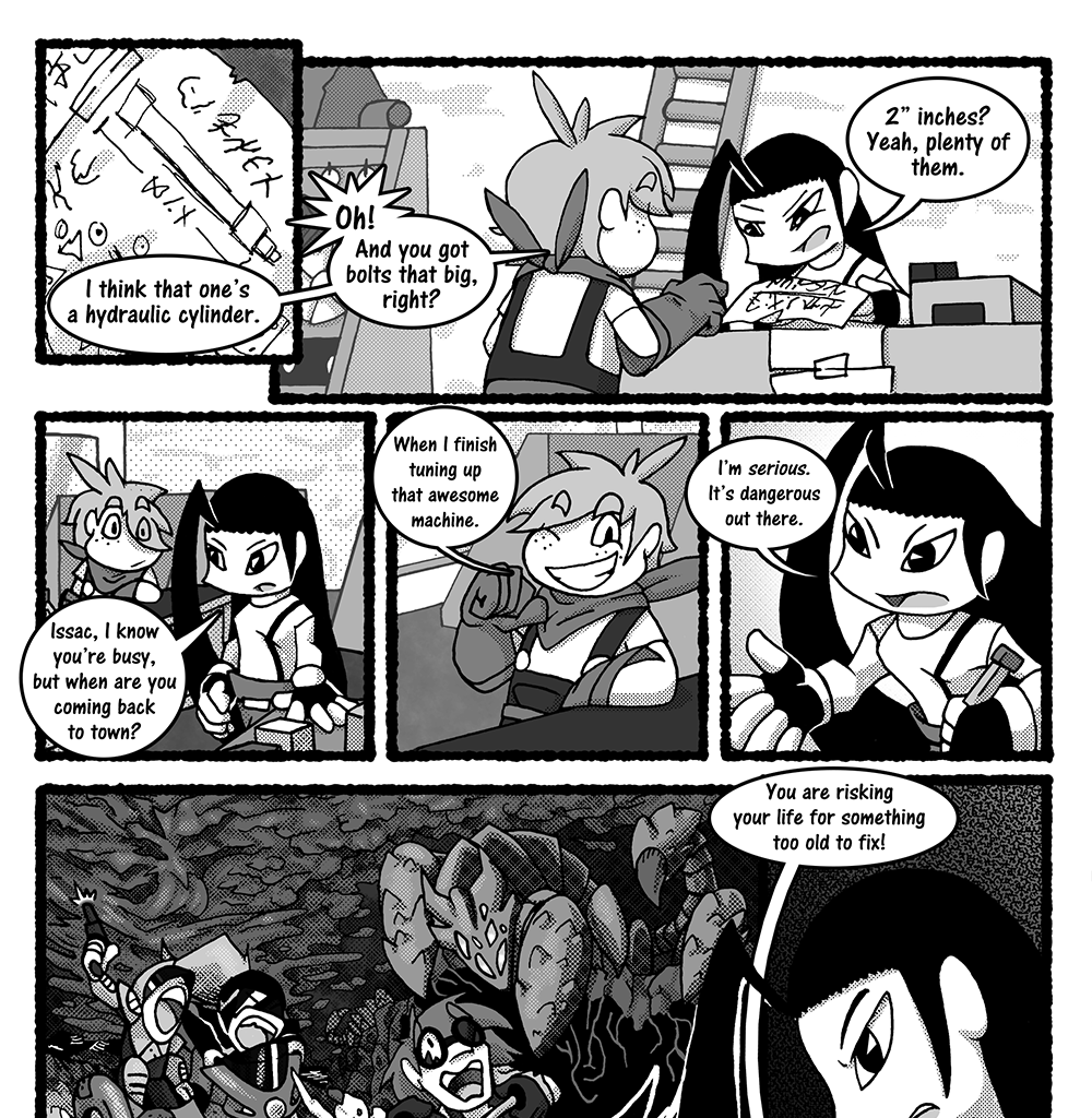 Skies Under Avalon - Episode 17, Page 1: Calling Bird part 7