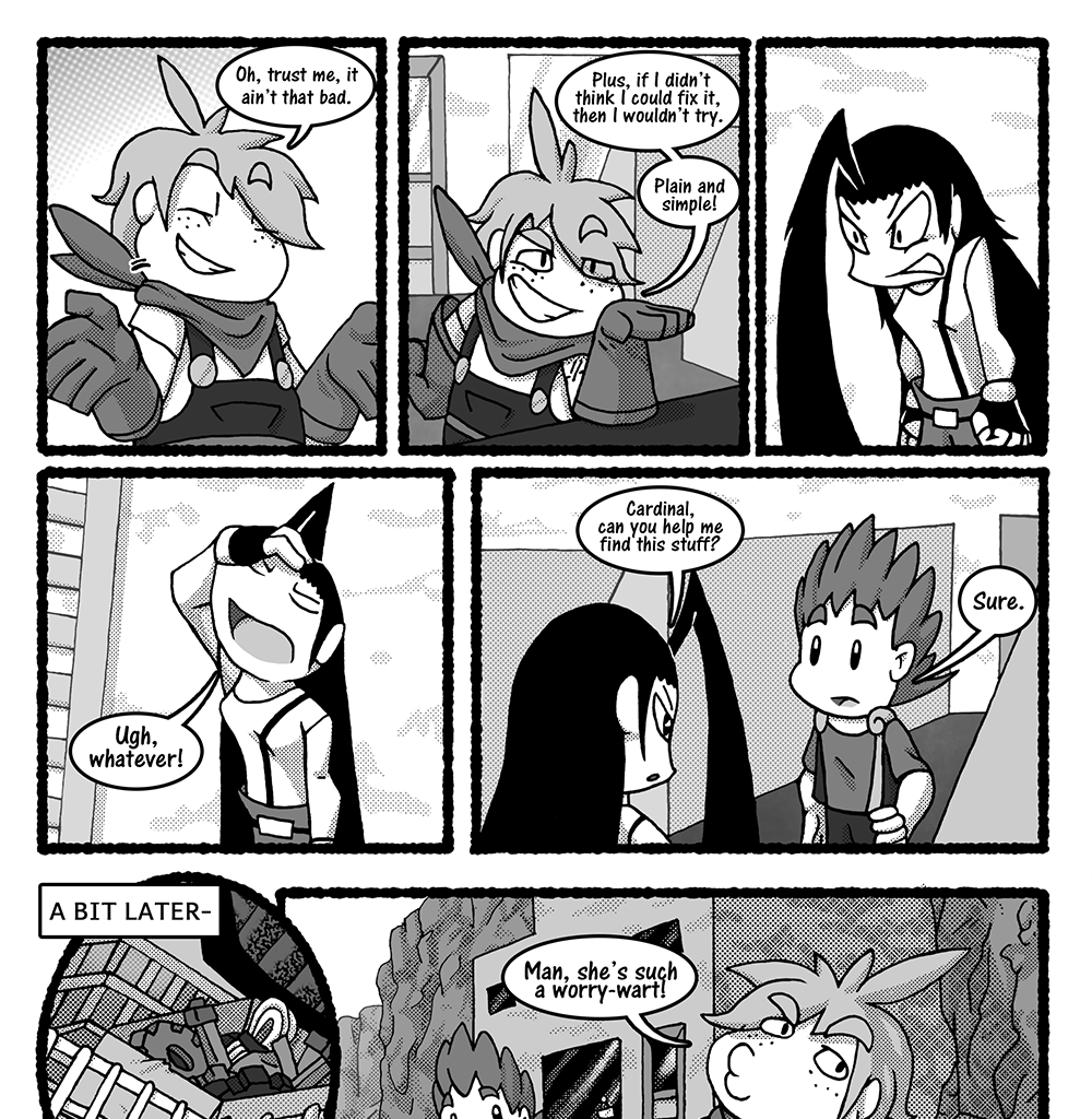 Skies Under Avalon - Episode 18, Page 1: Calling Bird part 8