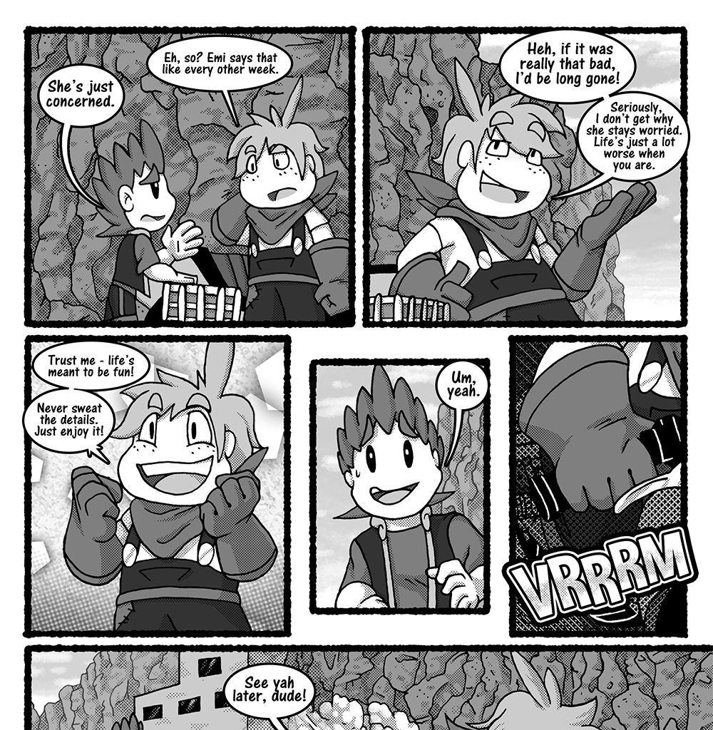 Skies Under Avalon - Episode 19, Page 1: Calling Bird part 9