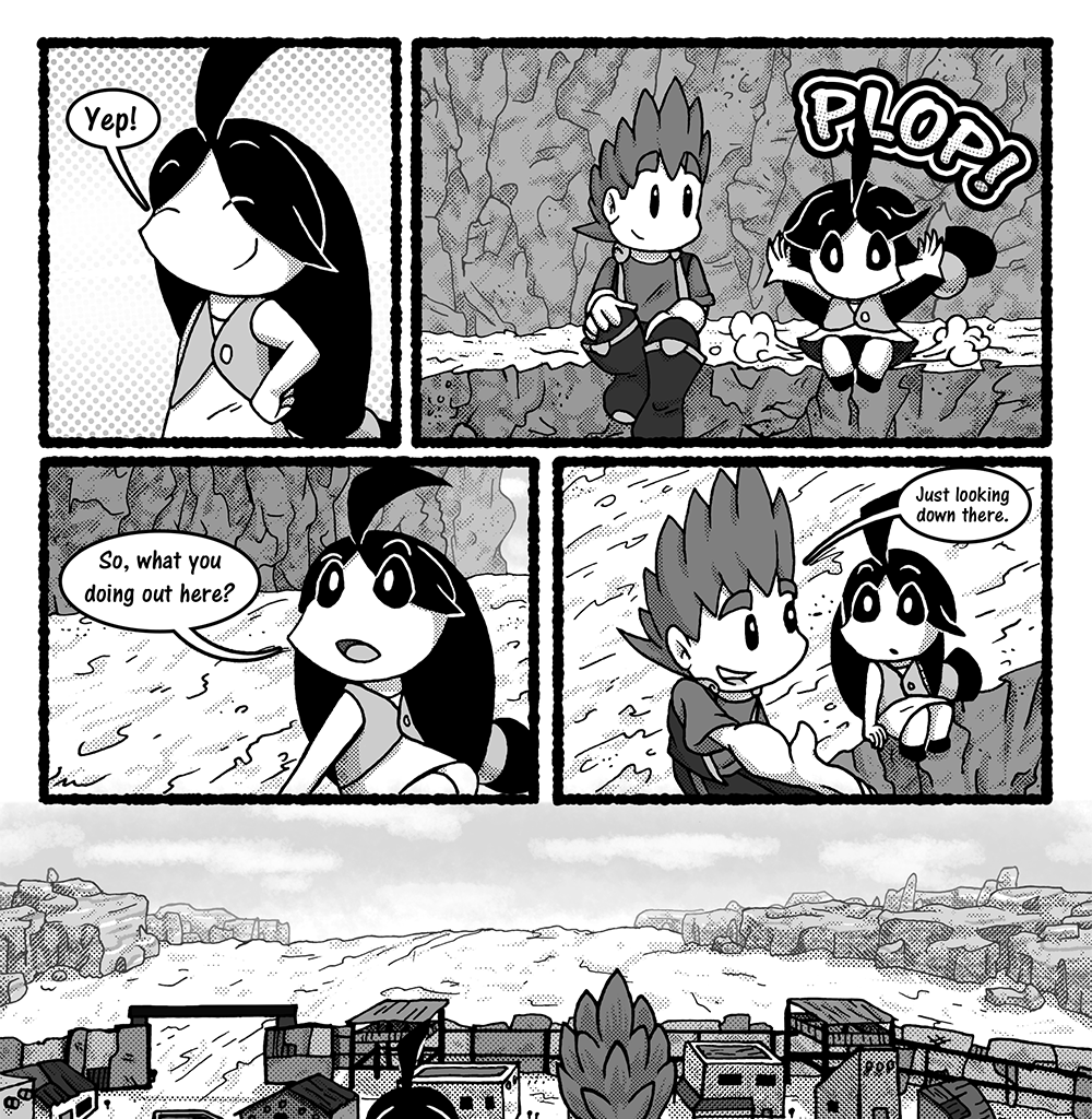 Skies Under Avalon - Episode 22, Page 1: Your Home Town Part 2
