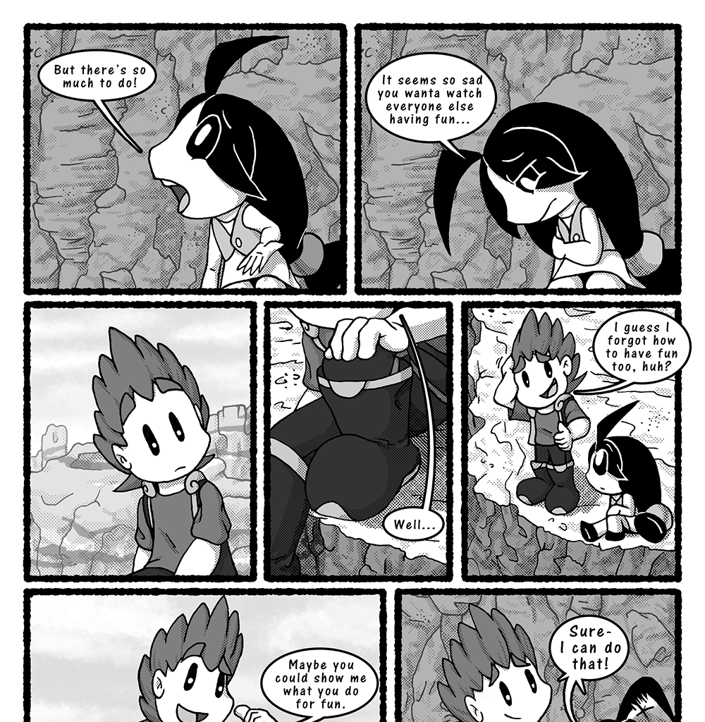 Skies Under Avalon - Episode 25, Page 1: Your Home Town Part 5