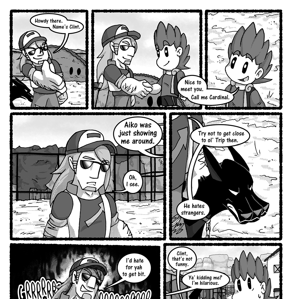 Skies Under Avalon - Episode 28, Page 1: Your Home Town Part 8