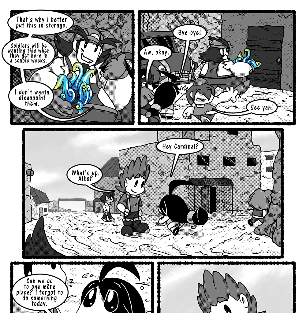 Skies Under Avalon - Episode 32, Page 1: Your Home Town Part 12