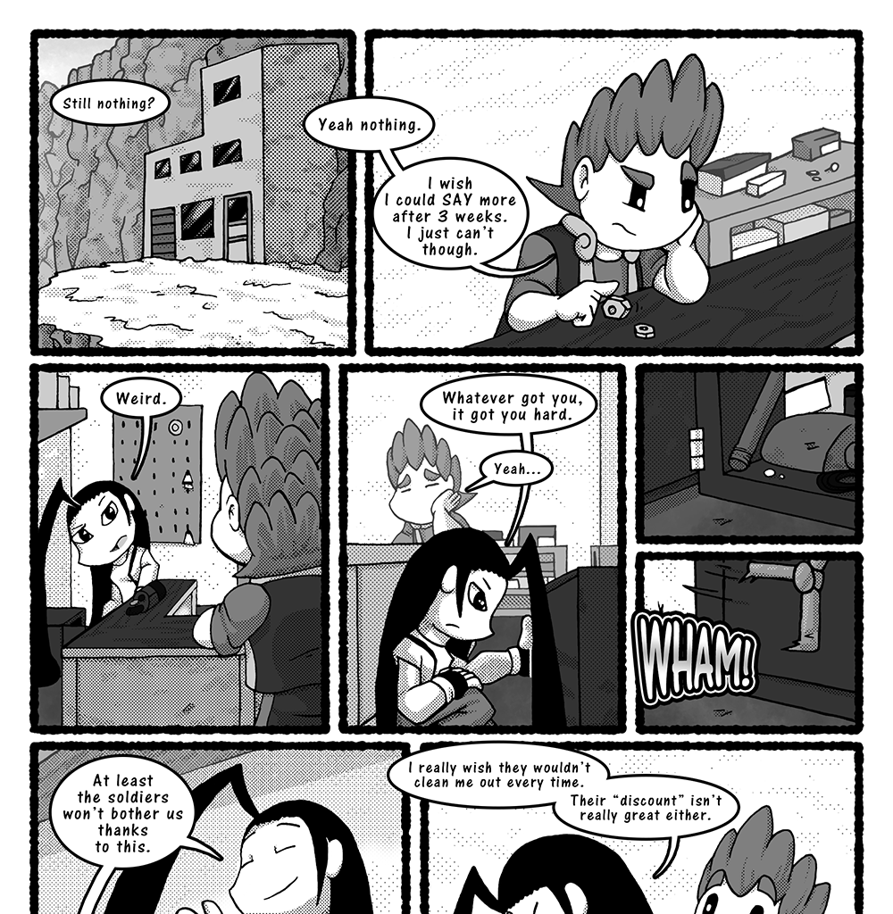 Skies Under Avalon - Episode 38, Page 8: Coffee Break Part 1