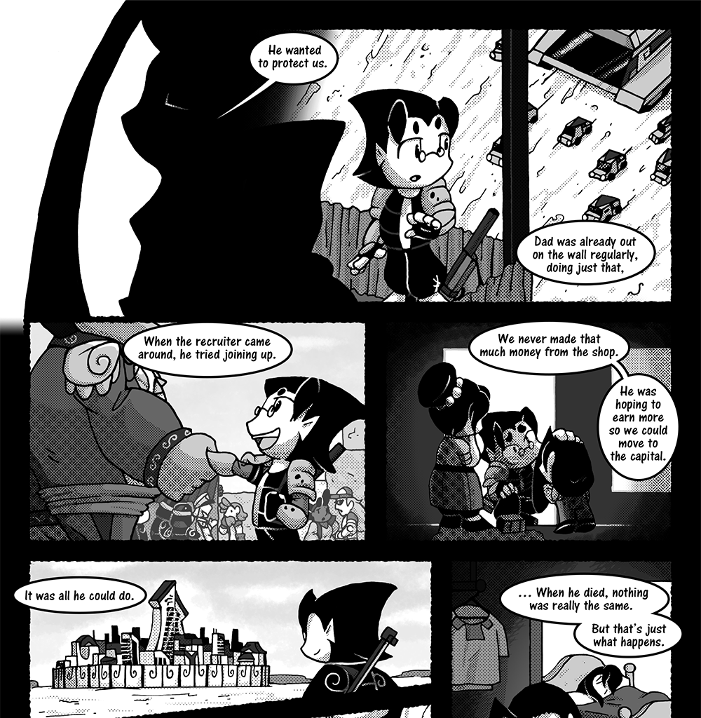 Skies Under Avalon - Episode 42, Page 1: Coffee Break Part 5