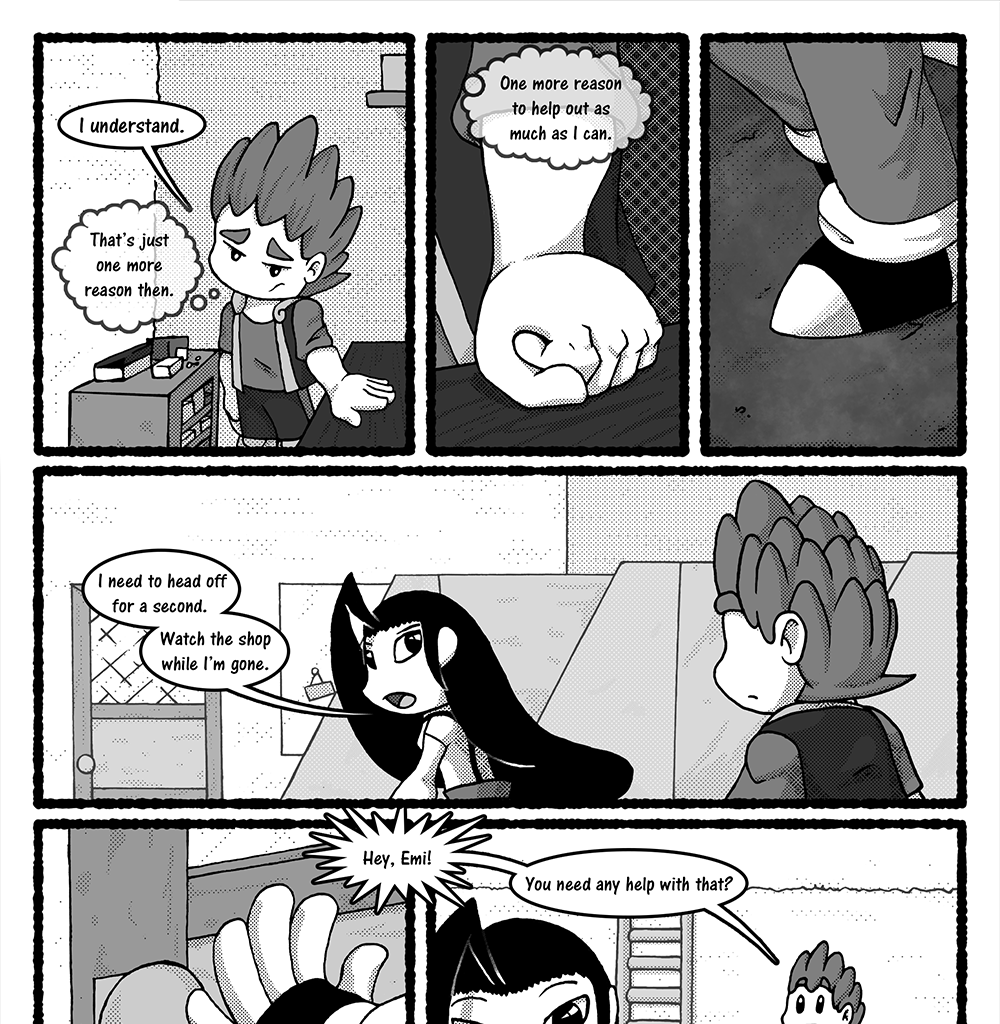 Skies Under Avalon - Episode 43, Page 1: Coffee Break Part 6