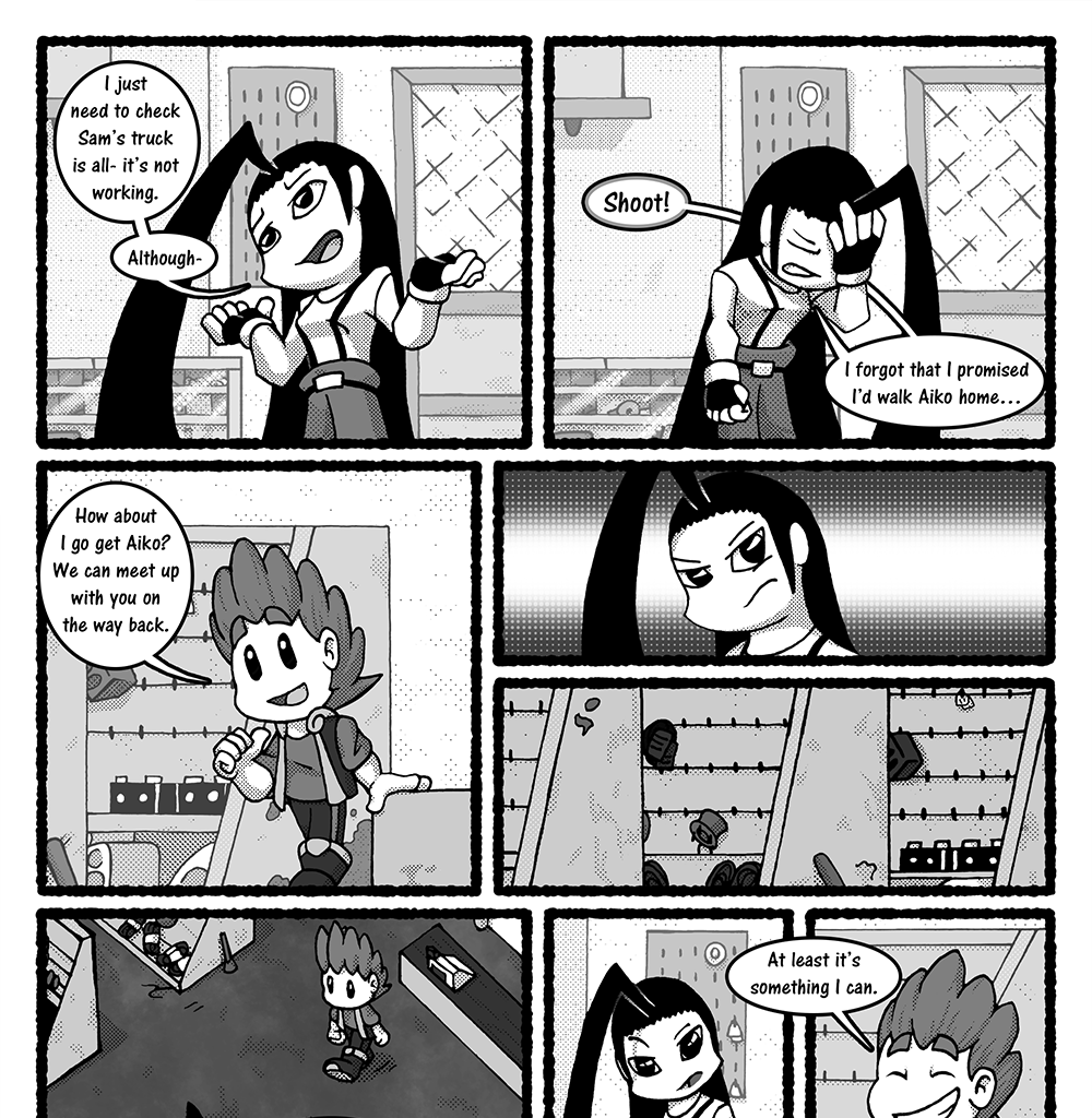 Skies Under Avalon - Episode 44, Page 1: Coffee Break Part 7 + Bonus