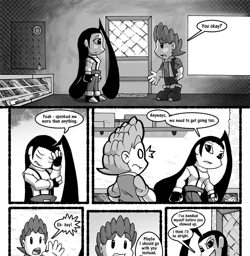 Skies Under Avalon - Episode 50, Page 1: Coffee Break Part 13