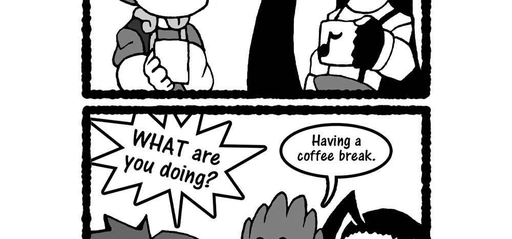 Skies Under Avalon - Episode 52, Page 2: Break Time