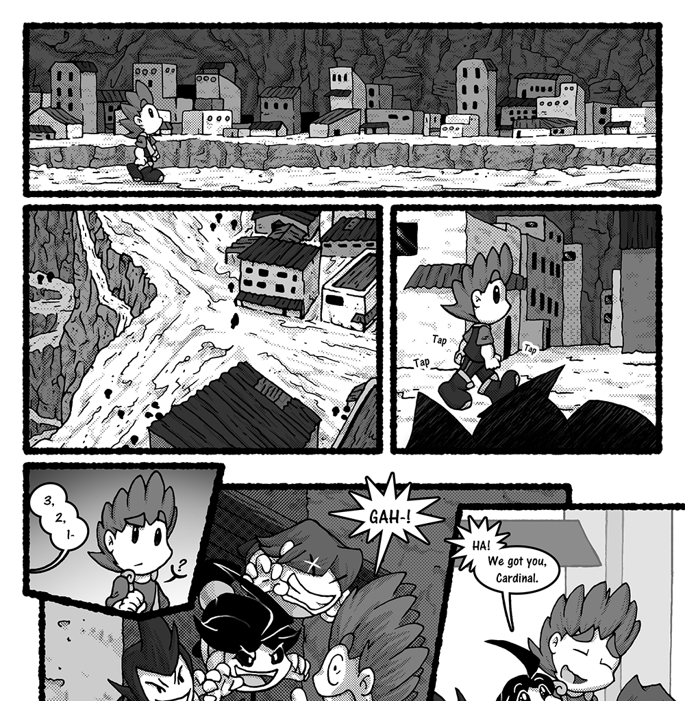 Skies Under Avalon - Episode 54, Page 1: It Was a Normal Day Part 2