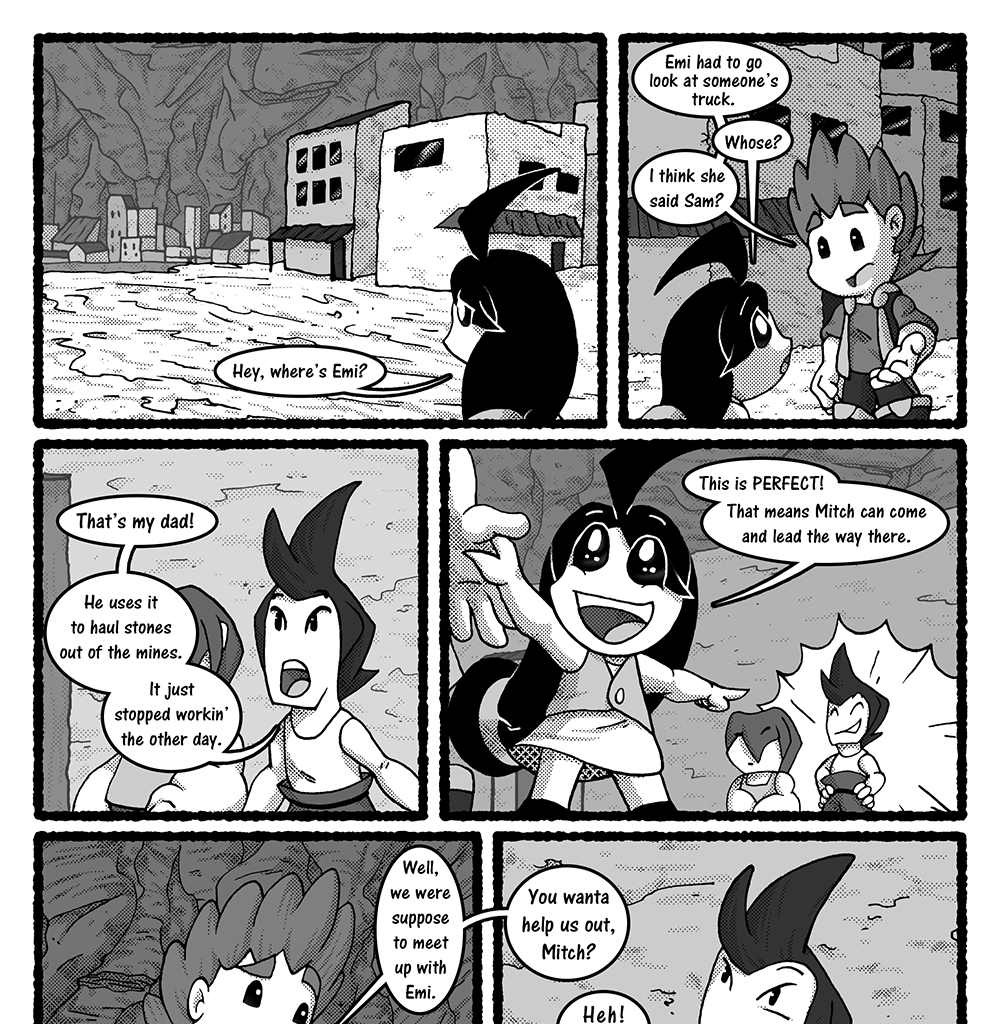 Skies Under Avalon - Episode 56, Page 1: It Was a Normal Day Part 4