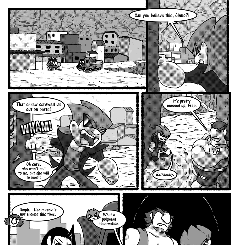 Skies Under Avalon - Episode 58, Page 1: It Was a Normal Day Part 6