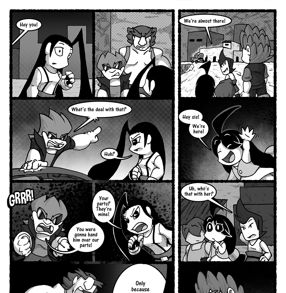 Skies Under Avalon - Episode 59, Page 1: It Was a Normal Day Part 7