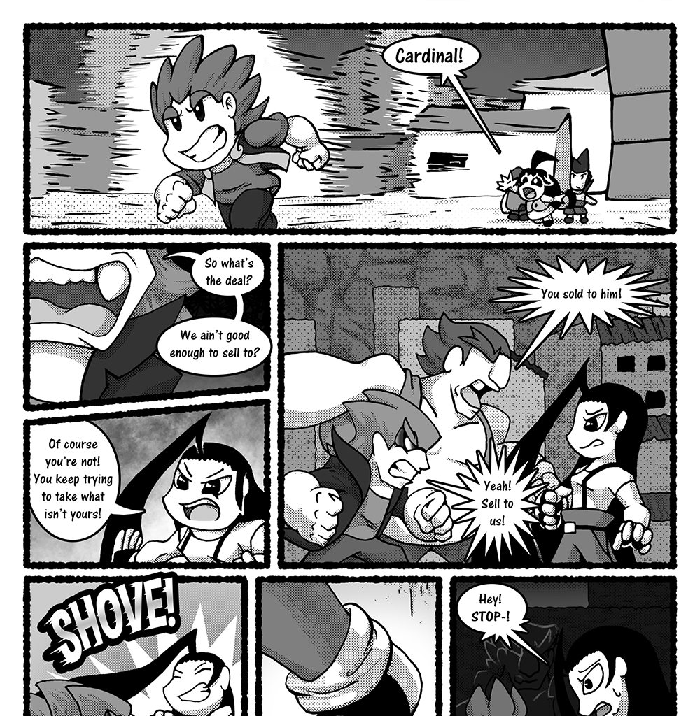 Skies Under Avalon - Episode 60, Page 1: It Was a Normal Day Part 8