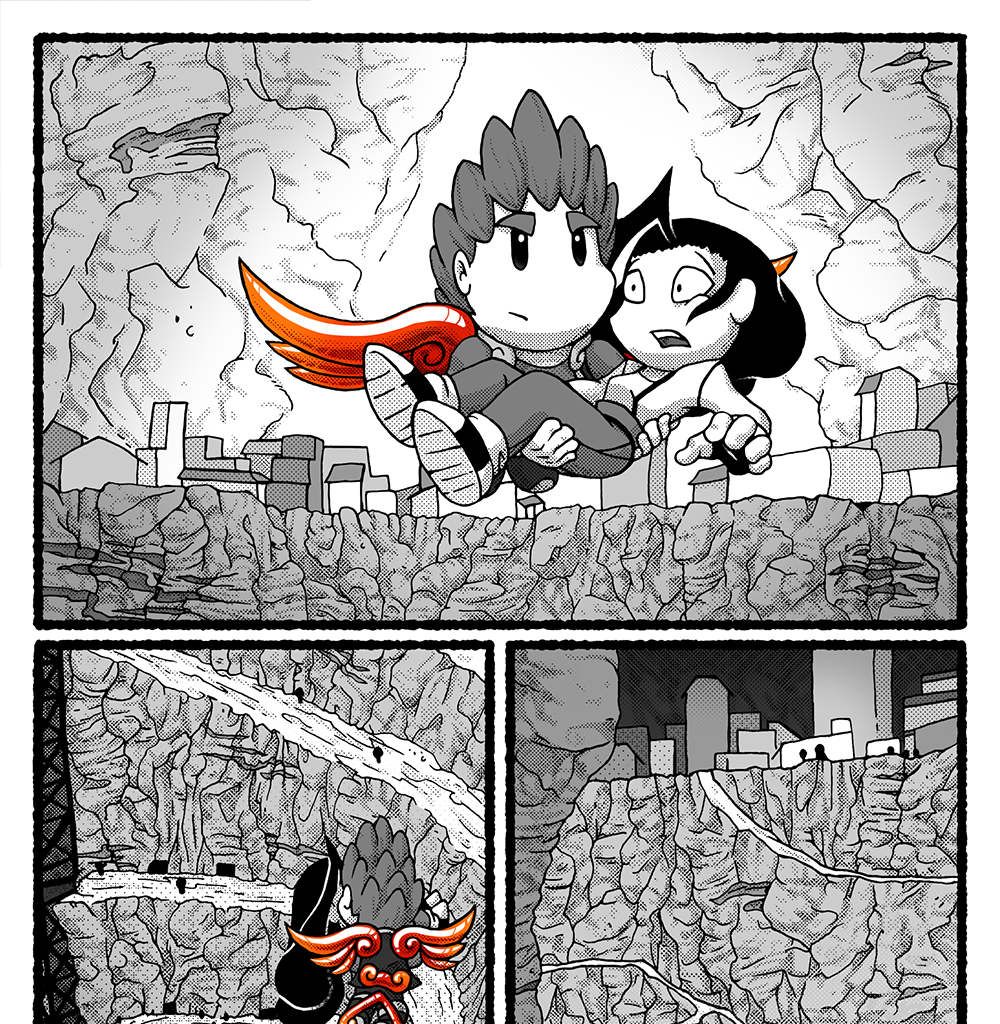 Skies Under Avalon - Episode 62, Page 1: It Was a Normal Day Part 10