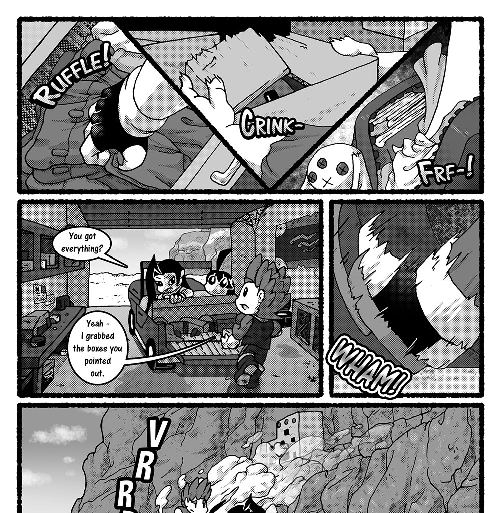 Skies Under Avalon - Episode 70, Page 8: When the Bucket Gets Kicked Part 1