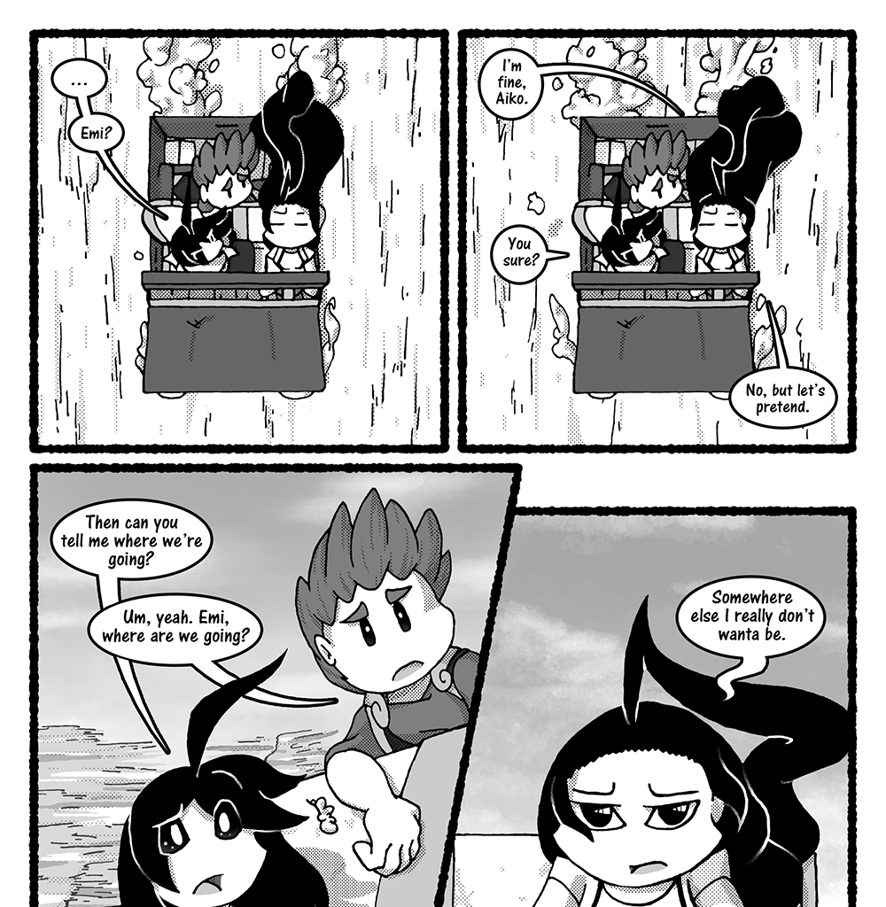 Skies Under Avalon - Episode 72, Page 1: When the Bucket Gets Kicked Part 3