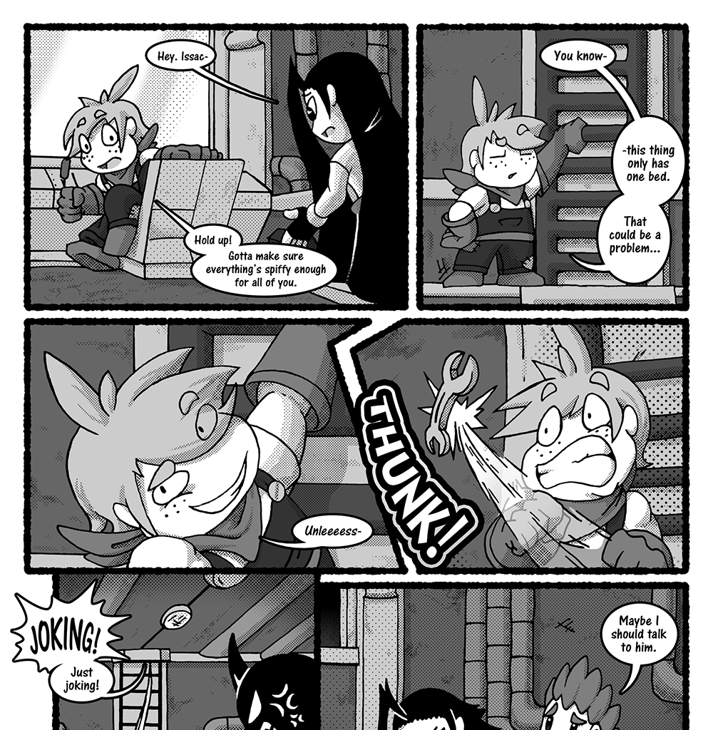 Skies Under Avalon - Episode 78, Page 1: When the Bucket Gets Kicked Part 9