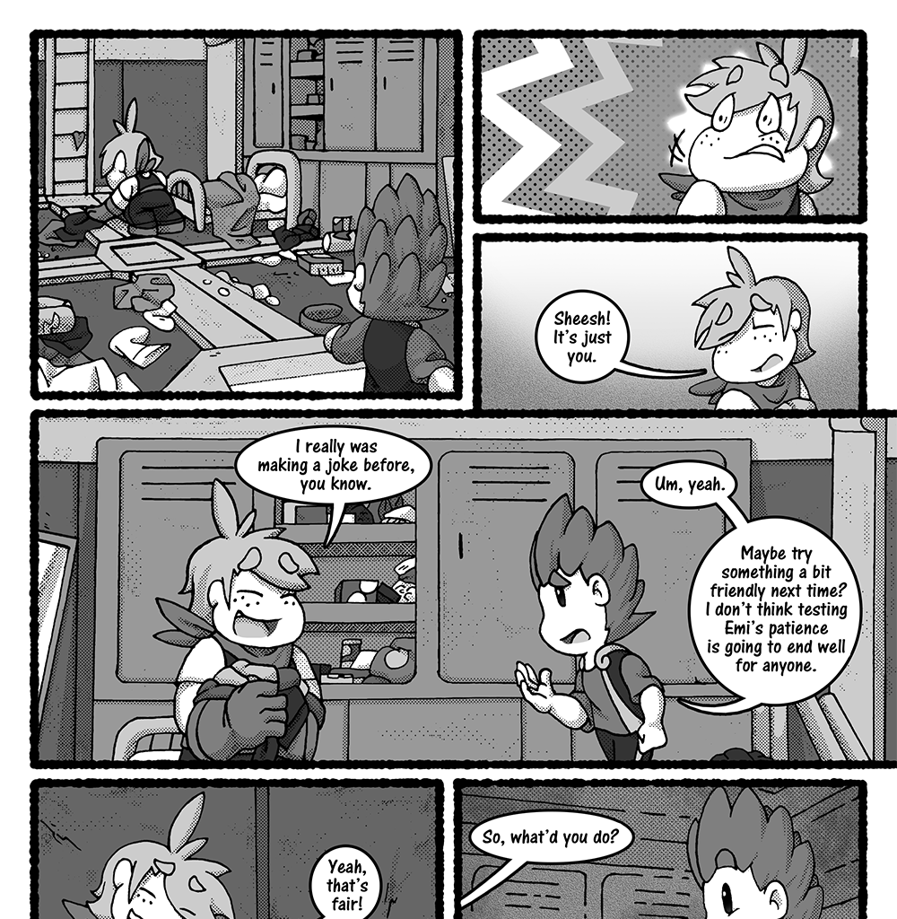 Skies Under Avalon - Episode 79, Page 1: When the Bucket Gets Kicked Part 10