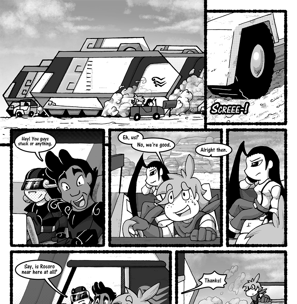 Skies Under Avalon - Episode 85, Page 1: Marching in June Part 3