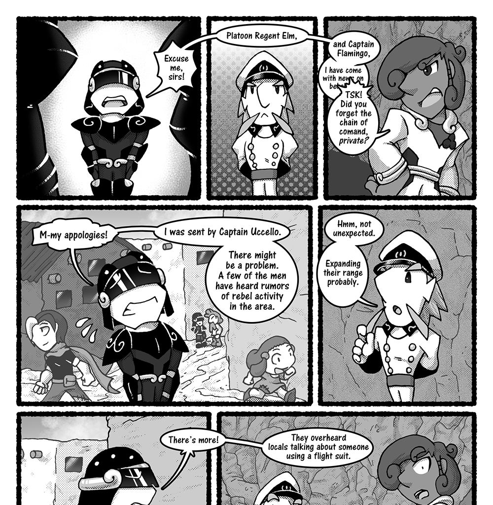 Skies Under Avalon - Episode 88, Page 1: Marching in June Part 6