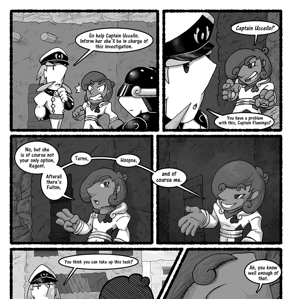 Skies Under Avalon - Episode 90, Page 1: Marching in June Part 8