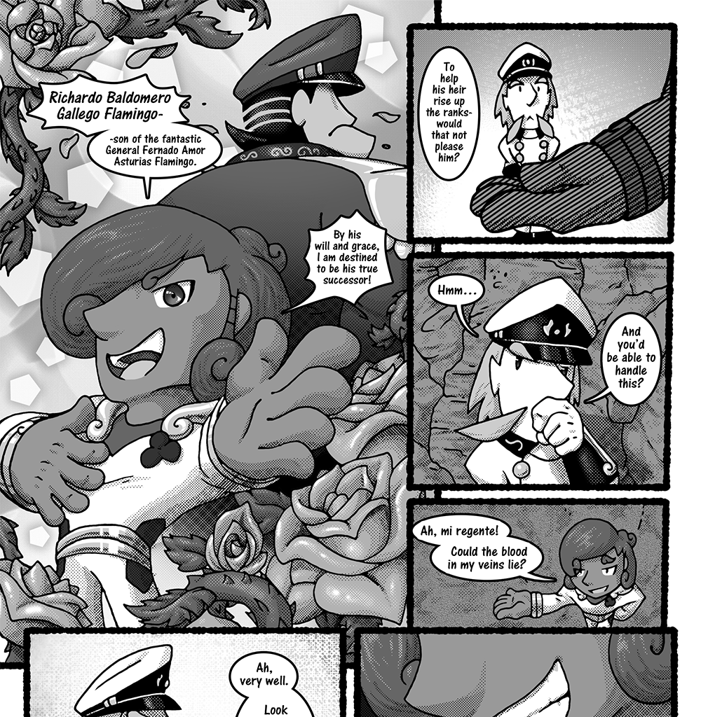 Skies Under Avalon - Episode 91, Page 1: Marching in June Part 9