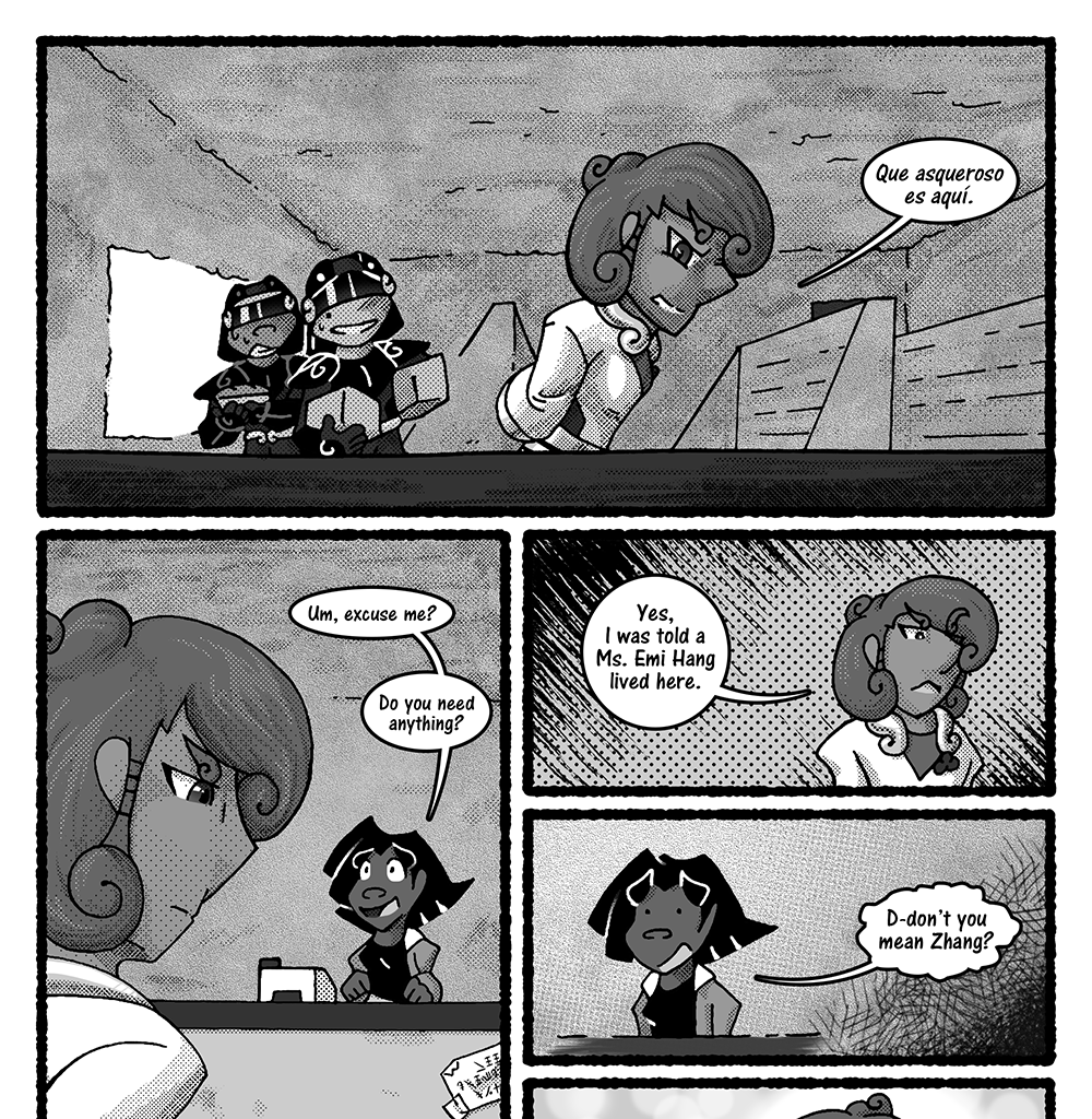 Skies Under Avalon - Episode 101, Page 1: Talk About Leaving Town part 2