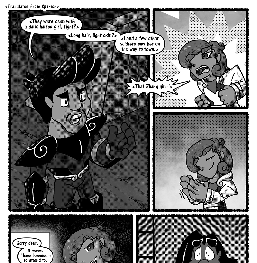 Skies Under Avalon - Episode 105, Page 1: Talk About Leaving Town part 6