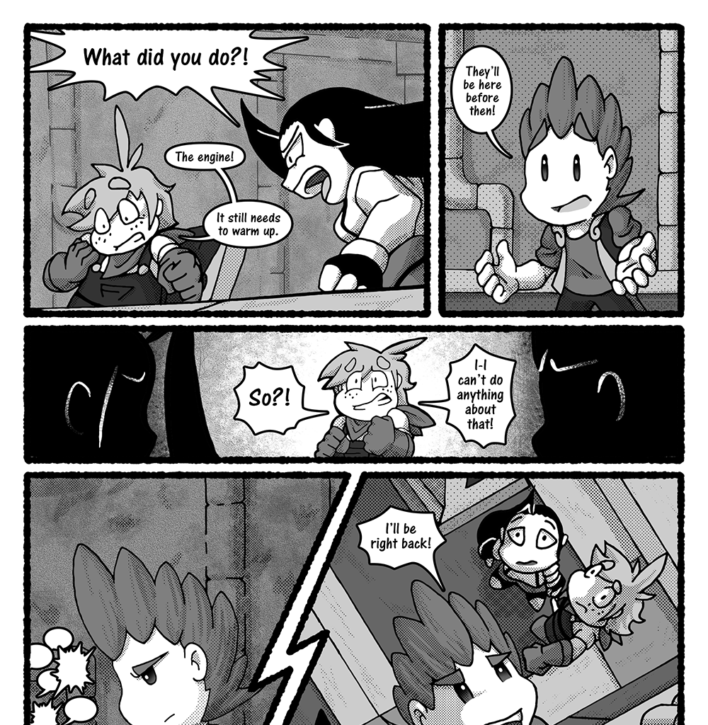 Skies Under Avalon - Episode 109, Page 1: Talk About Leaving Town 10