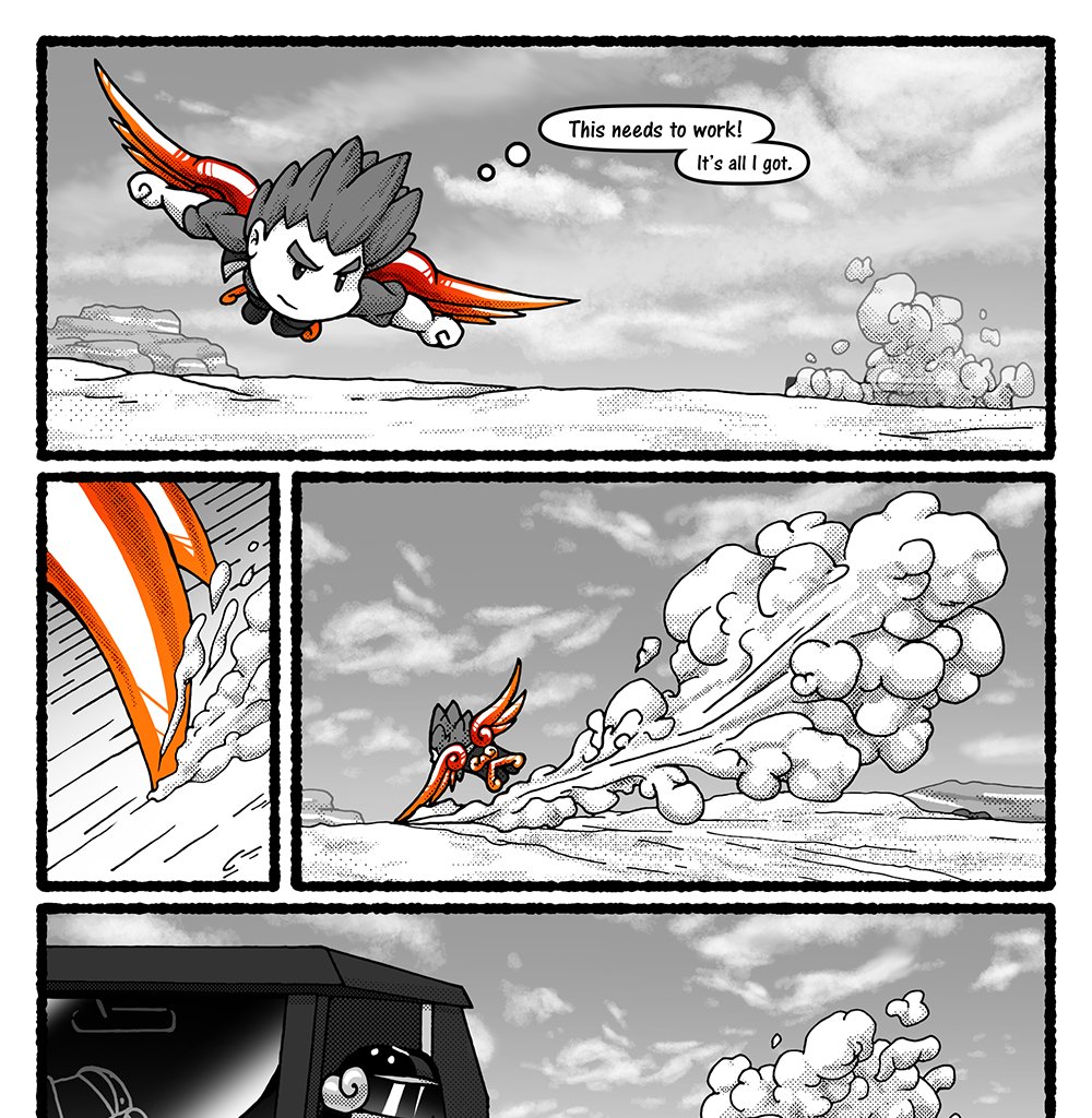 Skies Under Avalon - Episode 114, Page 1: Talk About Leaving Town part 15