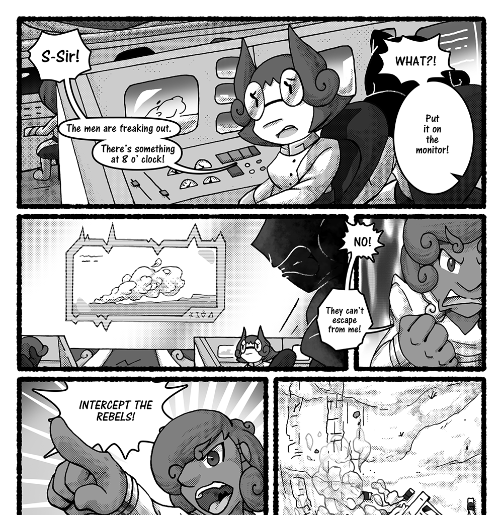 Skies Under Avalon - Episode 115, Page 1: Talk About Leaving Town part 16