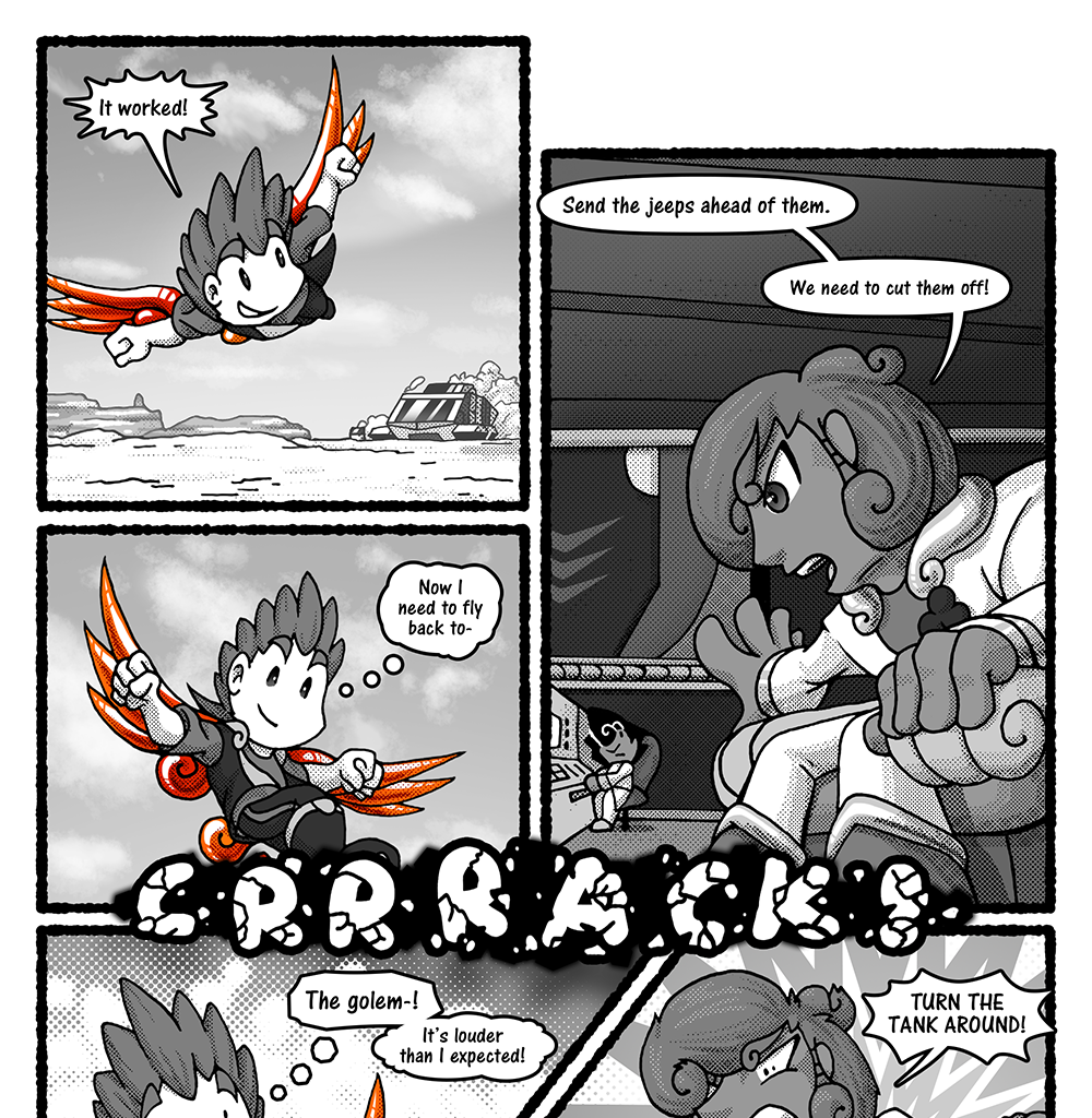 Skies Under Avalon - Episode 117, Page 1: Talk About Leaving Town part 18