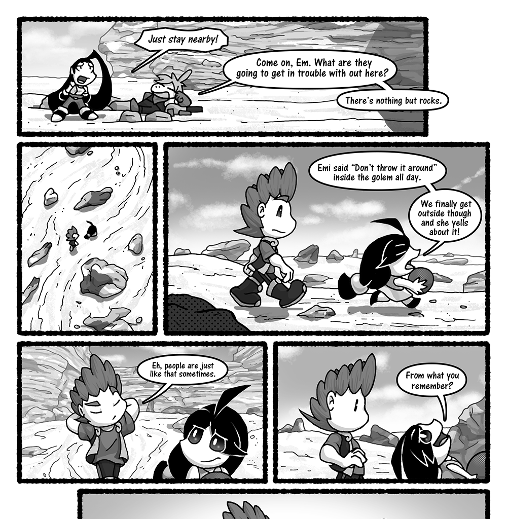 Skies Under Avalon - Episode 125, Page 1: No Time Like Lunch Time part 4