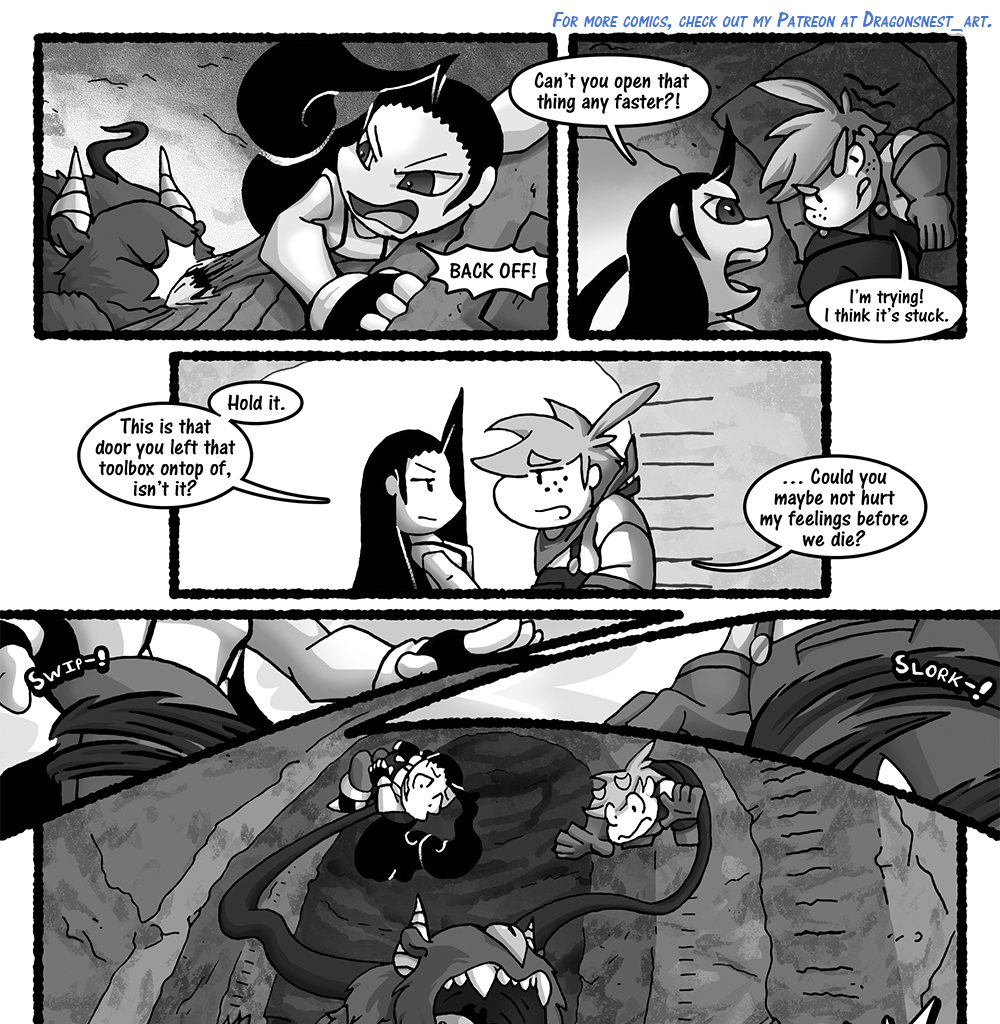 Skies Under Avalon - Episode 132, Page 1: No Time Like Lunch Time part 11