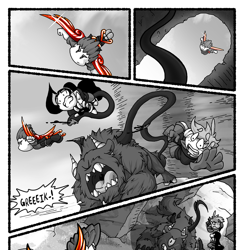 Skies Under Avalon - Episode 133, Page 1: No Time Like Lunch Time part 12