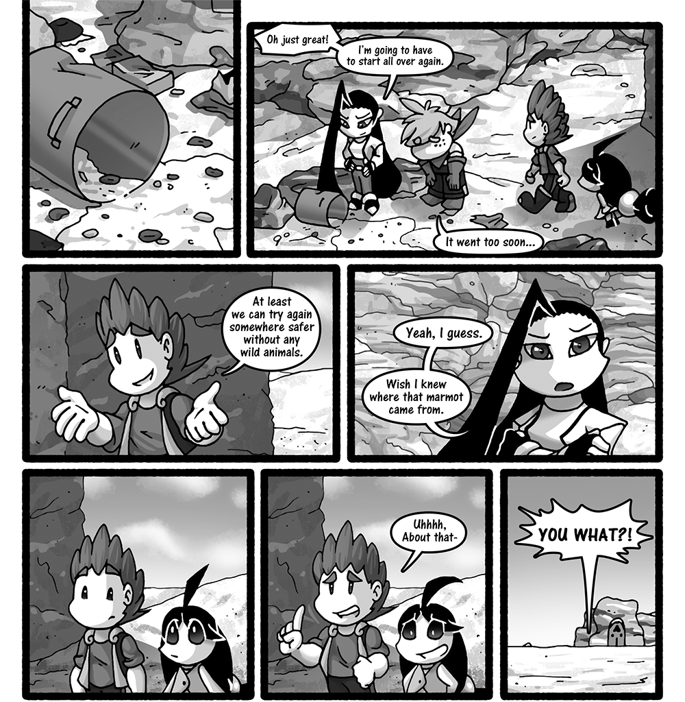 Skies Under Avalon - Episode 137, Page 1: No Time Like Lunch Time part 16