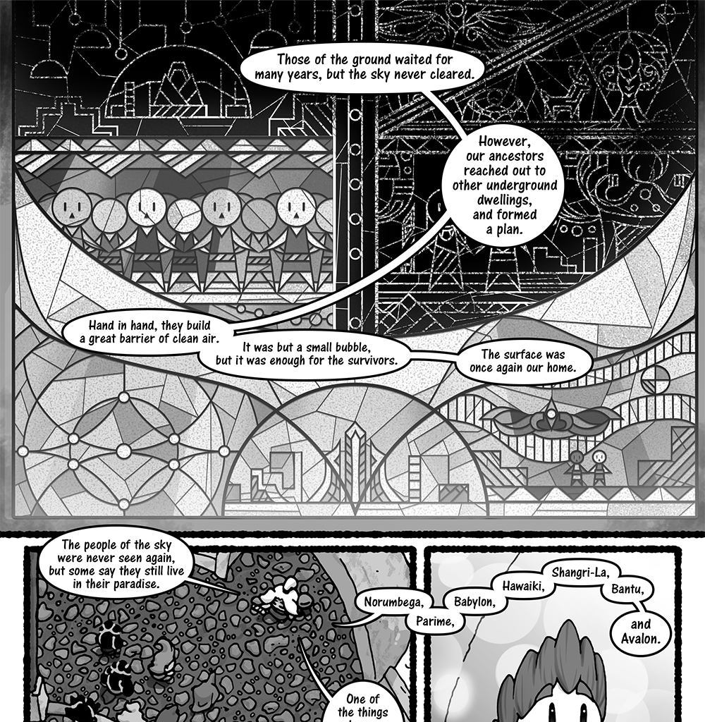 Skies Under Avalon - Episode 149, Page 1: Legends of the Land 11