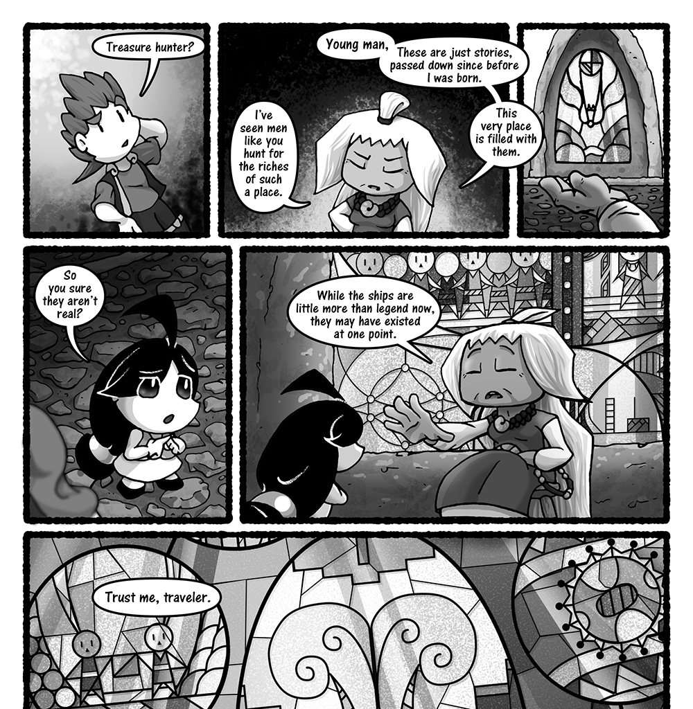 Skies Under Avalon - Episode 152, Page 1: Legends of the Land 14